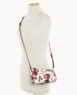 MLB Diamondbacks Lexi Crossbody Sm Coin Case DIAMONDBACKS -Dooney & Bourke M1400G QUMWPATNDBAK ALT4 1