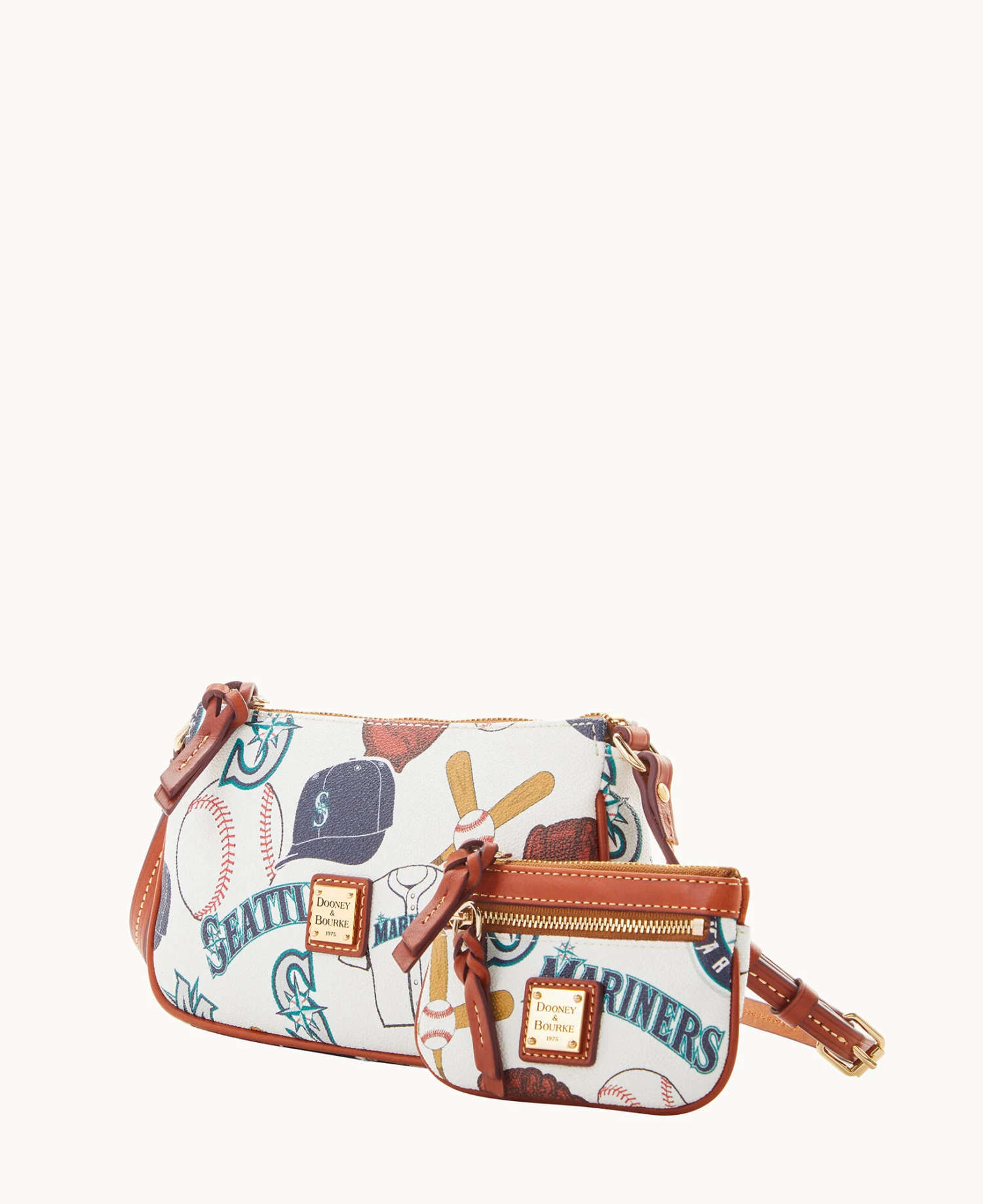 MLB Mariners Lexi Crossbody Sm Coin Case MARINERS 2 MLB Mariners Lexi Crossbody Sm Coin Case MARINERS - Image 2