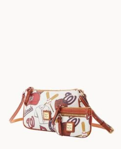 MLB Nationals Lexi Crossbody Sm Coin Case NATIONALS -Dooney & Bourke M1400G QUMWPATNNTNL ALT1 1