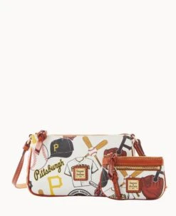 MLB Pirates Lexi Crossbody Sm Coin Case PIRATES 13 MLB Pirates Lexi Crossbody Sm Coin Case PIRATES -Dooney & Bourke M1400G QUMWPATNPRAT 1