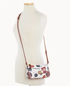NFL Texans Lexi Crossbody Sm Coin Case TEXANS -Dooney & Bourke M1400G QWMWPATNTEXA ALT4 1