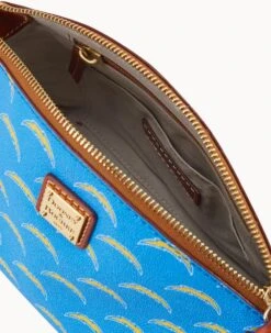 NFL Chargers Suki Crossbody Med Wristlet CHARGERS -Dooney & Bourke M1696G NJBUPATNCHGR ALT2 1