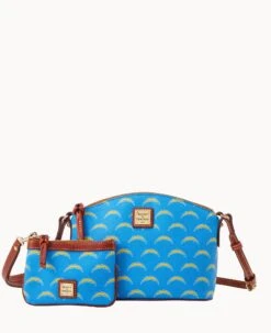 NFL Chargers Suki Crossbody Med Wristlet CHARGERS -Dooney & Bourke M1696G NJBUPATNCHGR ALT5 1