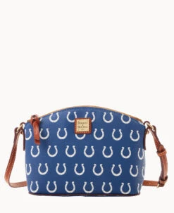 NFL Colts Suki Crossbody Med Wristlet COLTS -Dooney & Bourke M1696G NJBUPATNCOLT 2