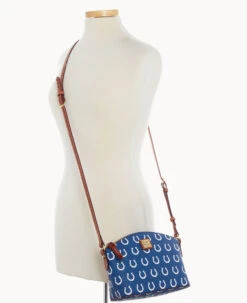 NFL Colts Suki Crossbody Med Wristlet COLTS -Dooney & Bourke M1696G NJBUPATNCOLT ALT5