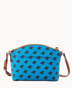 NFL Panthers Suki Crossbody Med Wristlet PANTHERS -Dooney & Bourke M1696G NJBUPATNPANT ALT3