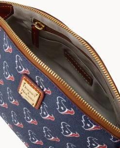 NFL Texans Suki Crossbody Med Wristlet TEXANS -Dooney & Bourke M1696G NJNVPATNTEXA ALT2 1