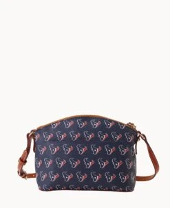 NFL Texans Suki Crossbody Med Wristlet TEXANS -Dooney & Bourke M1696G NJNVPATNTEXA ALT3 1