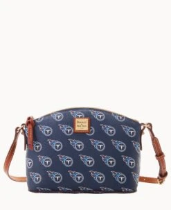 NFL Titans Suki Crossbody Med Wristlet TITANS -Dooney & Bourke M1696G NJNVPATNTTNS 2