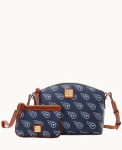 NFL Titans Suki Crossbody Med Wristlet TITANS -Dooney & Bourke M1696G NJNVPATNTTNS ALT4