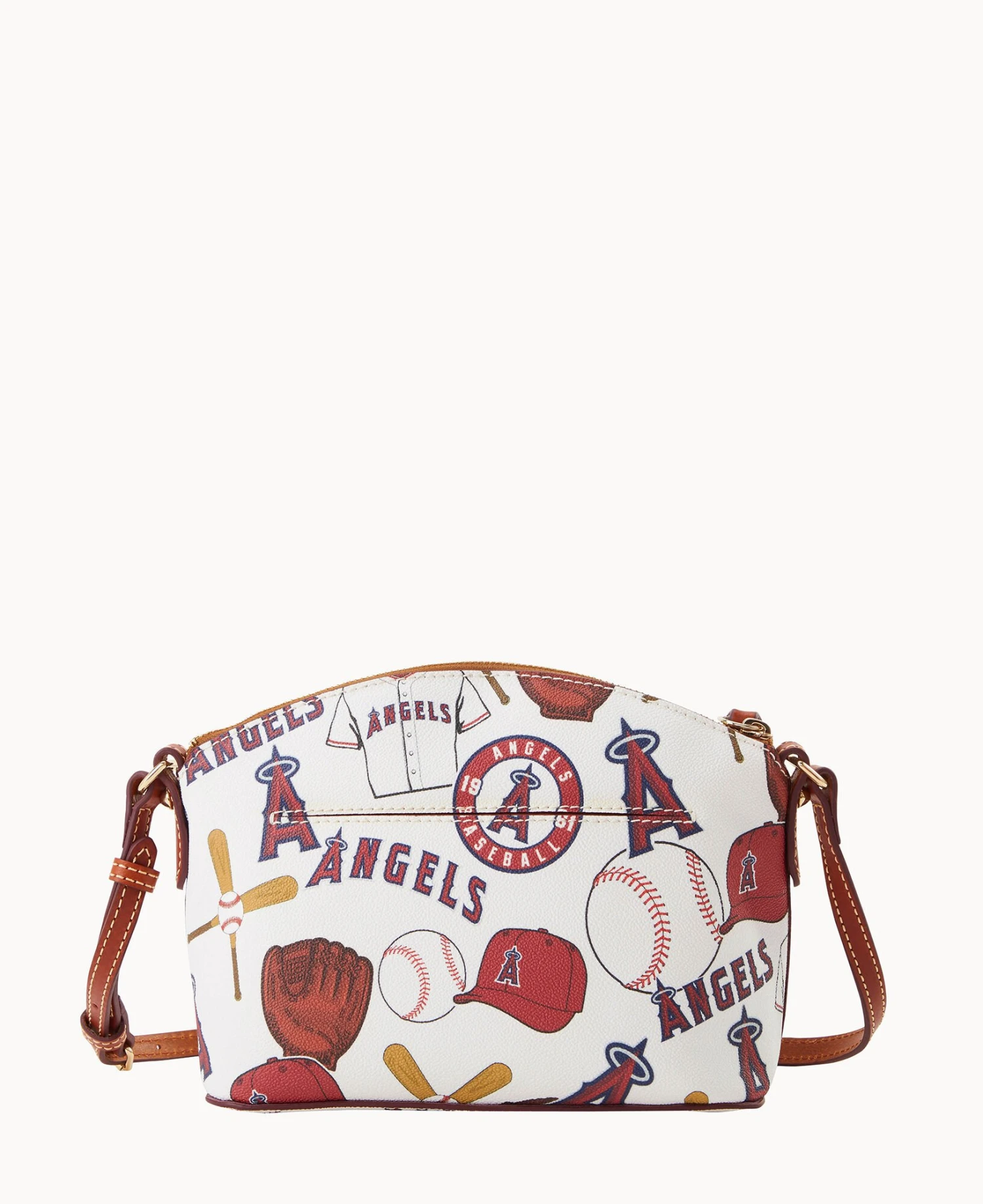 MLB Angels Suki Crossbody Med Wristlet ANGELS 9 MLB Angels Suki Crossbody Med Wristlet ANGELS - Image 9
