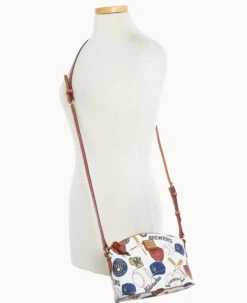 MLB Brewers Suki Crossbody Med Wristlet BREWERS -Dooney & Bourke M1696G QUMWPATNBRWS ALT4