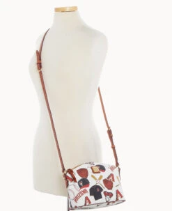 MLB Diamondbacks Suki Crossbody Med Wristlet DIAMONDBACKS -Dooney & Bourke M1696G QUMWPATNDBAK ALT5