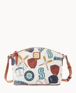MLB Mariners Suki Crossbody Med Wristlet MARINERS