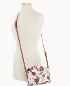 MLB Nationals Suki Crossbody Med Wristlet NATIONALS -Dooney & Bourke M1696G QUMWPATNNTNL ALT5