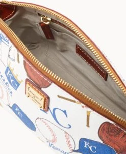 MLB Royals Suki Crossbody Med Wristlet ROYALS 21 MLB Royals Suki Crossbody Med Wristlet ROYALS -Dooney & Bourke M1696G QUMWPATNRYLS ALT2 1
