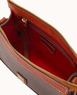 Pebble Grain Zip Crossbody With Small Coin Case Elephant -Dooney & Bourke M1746G P1ELPATN ALT2