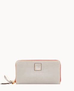 Florentine Large Zip Around Wristlet Elephant -Dooney & Bourke W0126D SCECSCEC