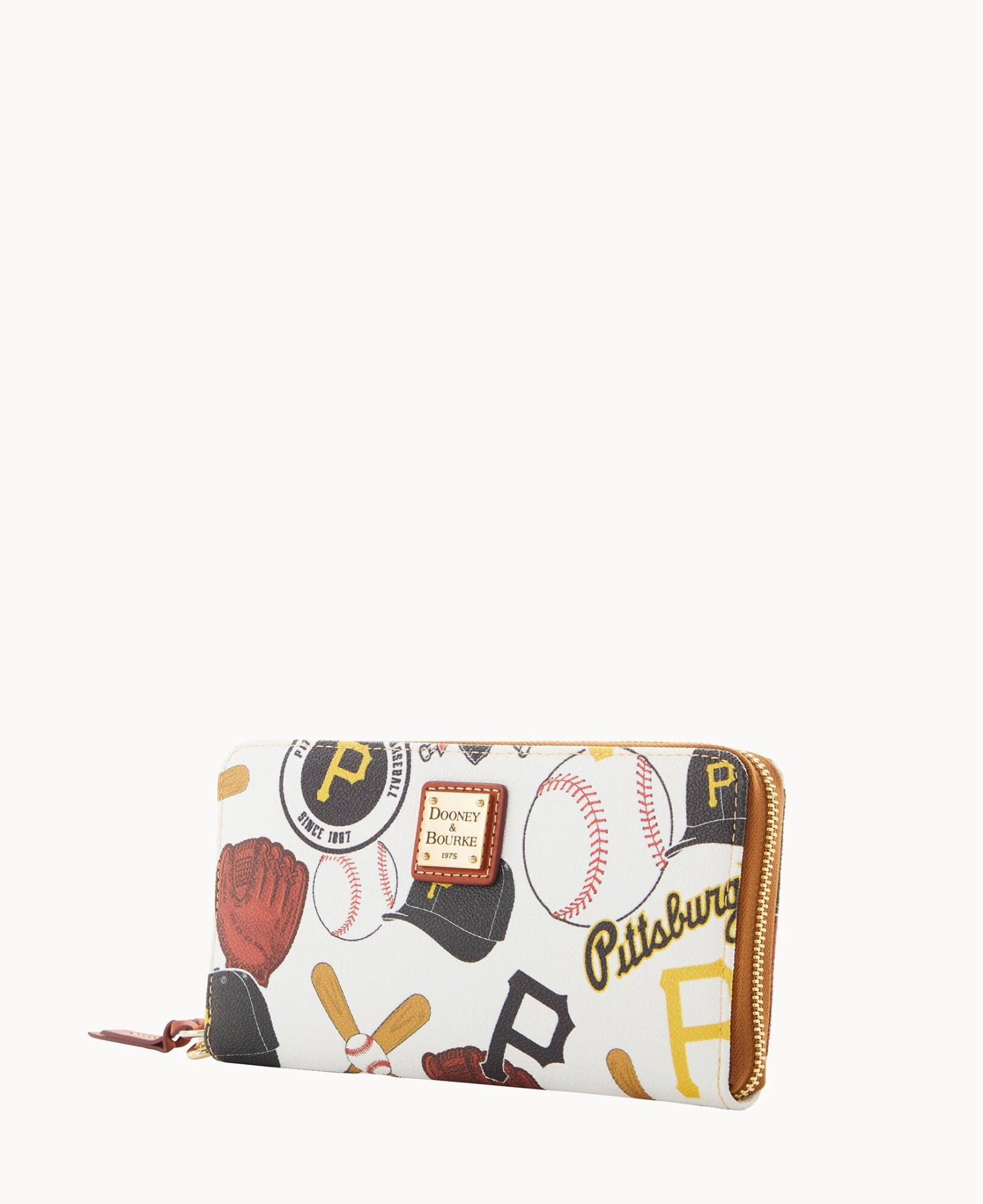 MLB Pirates Large Zip Around Wristlet PIRATES 5 MLB Pirates Large Zip Around Wristlet PIRATES - Image 5