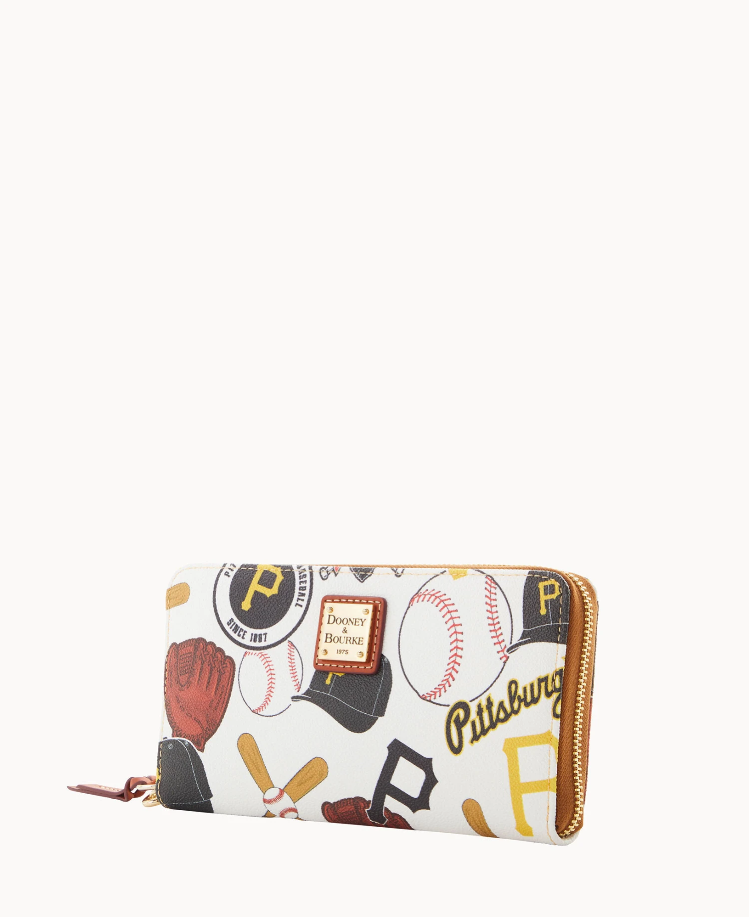 MLB Pirates Large Zip Around Wristlet PIRATES 2 MLB Pirates Large Zip Around Wristlet PIRATES - Image 2