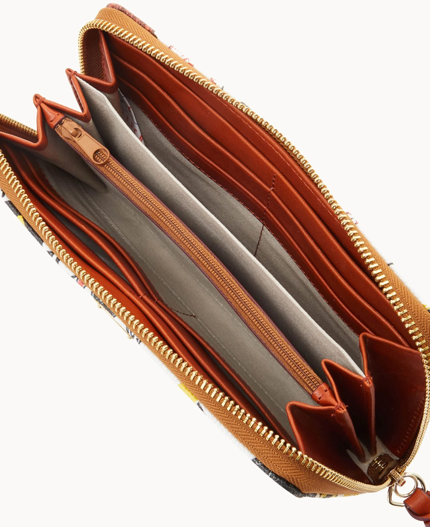 MLB Pirates Large Zip Around Wristlet PIRATES 6 MLB Pirates Large Zip Around Wristlet PIRATES - Image 6