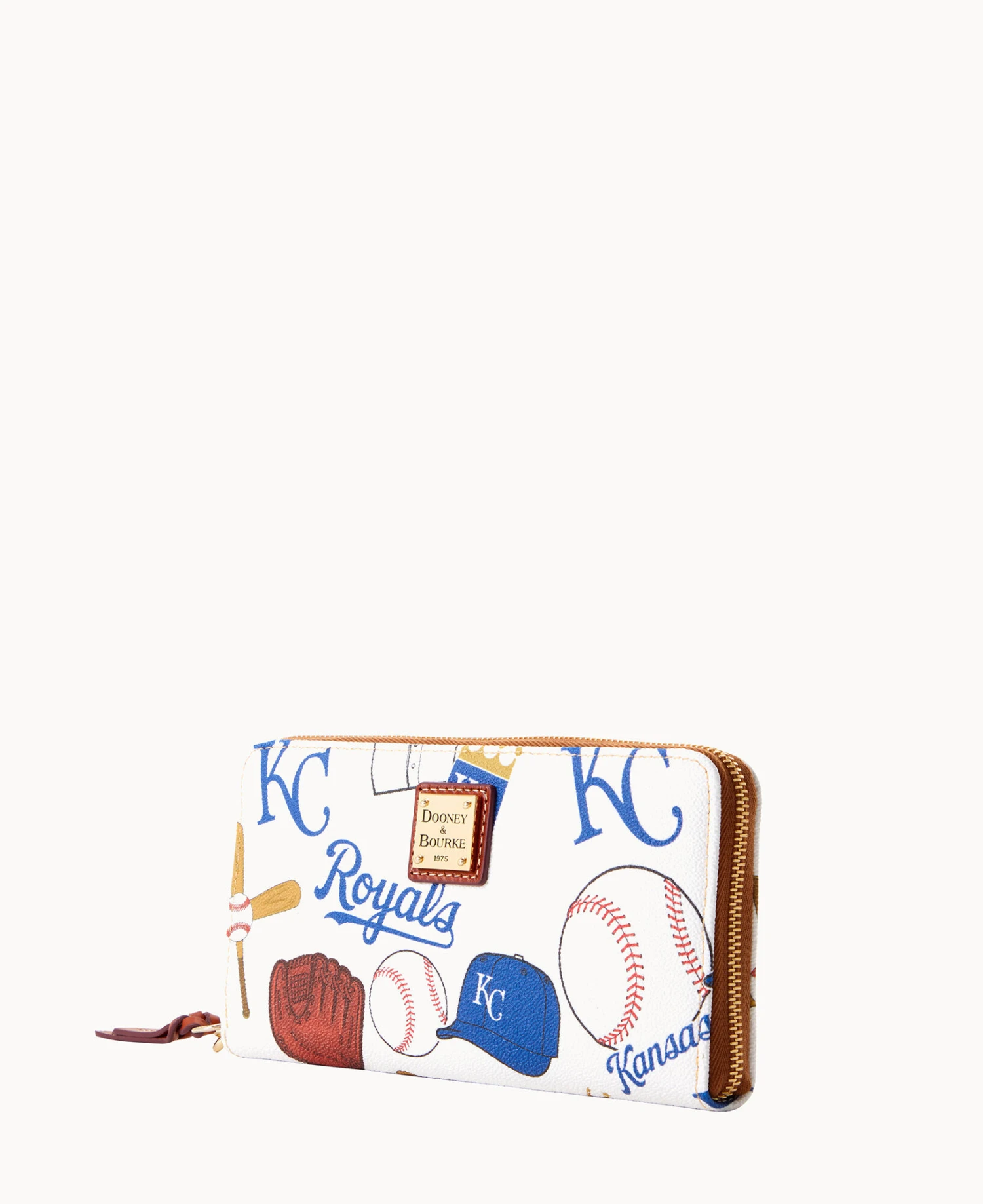 MLB Royals Large Zip Around Wristlet Royals 2 MLB Royals Large Zip Around Wristlet Royals - Image 2