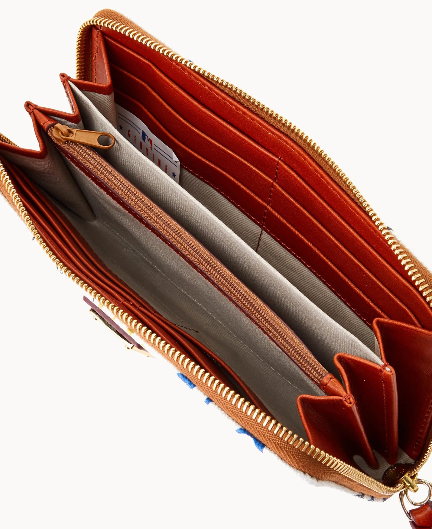 MLB Royals Large Zip Around Wristlet Royals 6 MLB Royals Large Zip Around Wristlet Royals - Image 6