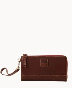 Florentine Folded Zip Wristlet Black Black -Dooney & Bourke W0177D SCCSSCCS