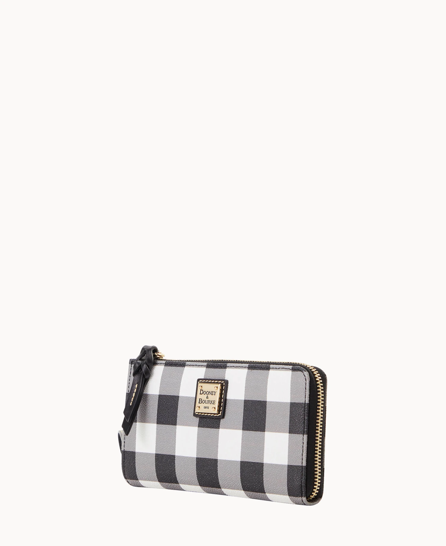 Tucker Folded Zip Wristlet Black 2 Tucker Folded Zip Wristlet Black - Image 2