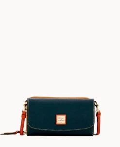 Pebble Grain Clutch Wallet Red -Dooney & Bourke W0182G AWBLPATNO000