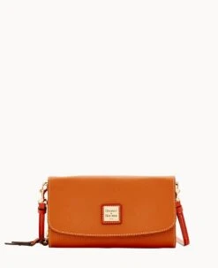 Pebble Grain Clutch Wallet Red -Dooney & Bourke W0182G AWCAPATNO000