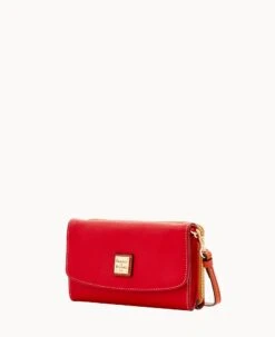Pebble Grain Clutch Wallet Red -Dooney & Bourke W0182G AWRDPATN ALT1 1