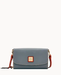 Pebble Grain Clutch Wallet Red -Dooney & Bourke W0182G AWSLPATN