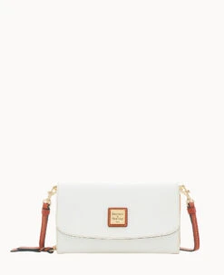 Pebble Grain Clutch Wallet Red -Dooney & Bourke W0182G AWWHPATN