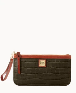 Oakdale Clutch Wristlet Black
