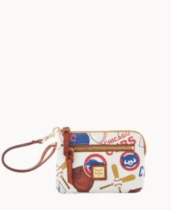 MLB Cubs Multi Function Zip Around CUBS -Dooney & Bourke W0257G QUMWPATNCUBS 2