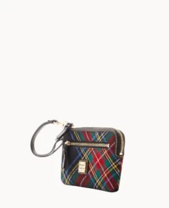 Tartan Zip Around Wristlet Black 14 Tartan Zip Around Wristlet Black -Dooney & Bourke W0257G TTBLPABL ALT1 1