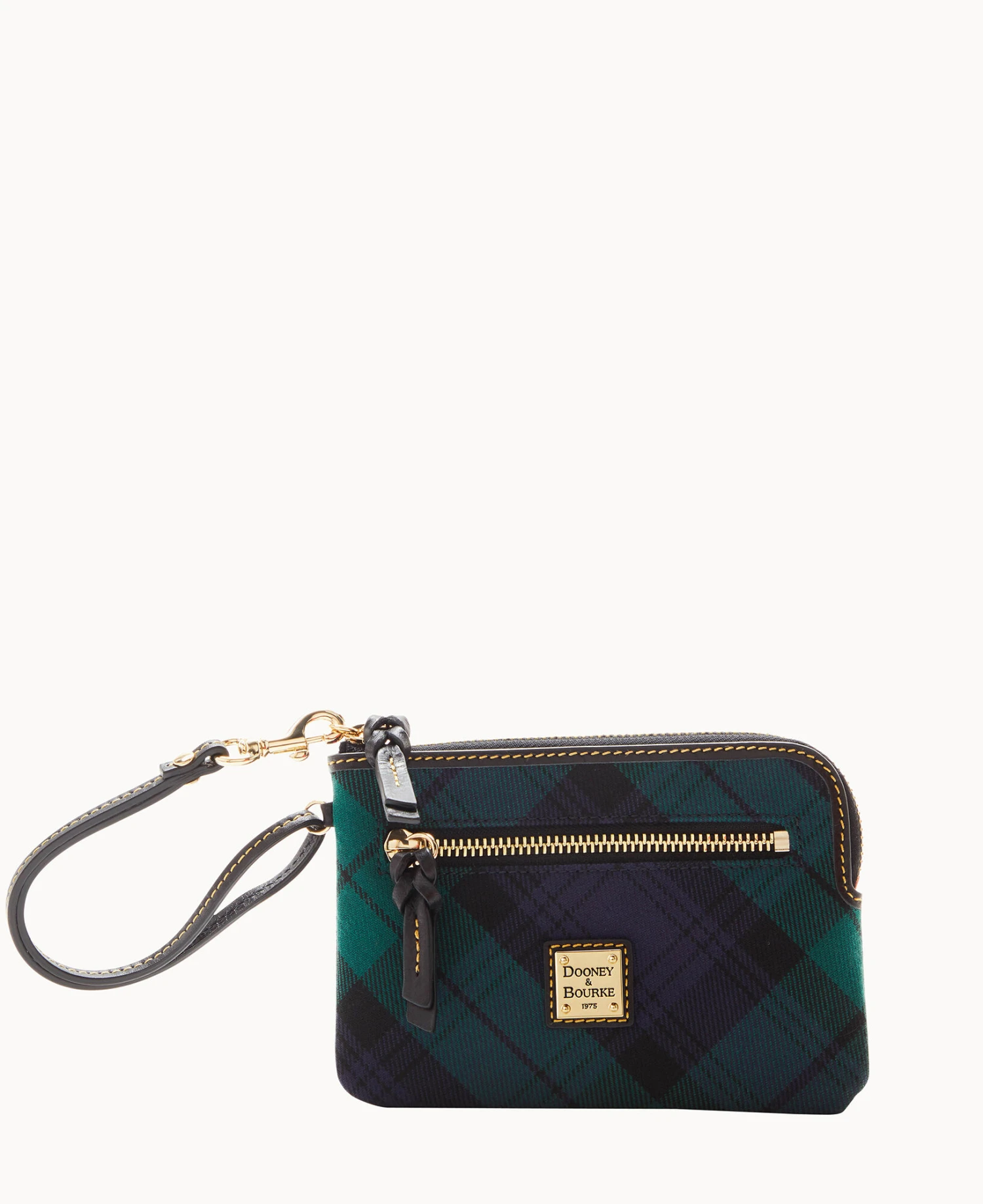 Tartan Zip Around Wristlet Black 8 Tartan Zip Around Wristlet Black - Image 8