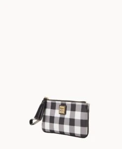 Tucker Small Carrington Wristlet Black -Dooney & Bourke W0263G TUBLPABL ALT1 1