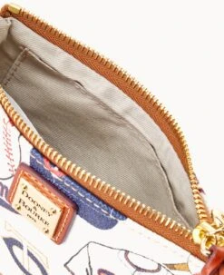 MLB Twins Stadium Wristlet TWINS -Dooney & Bourke W0279G QUMWPATNTWNS ALT2 1