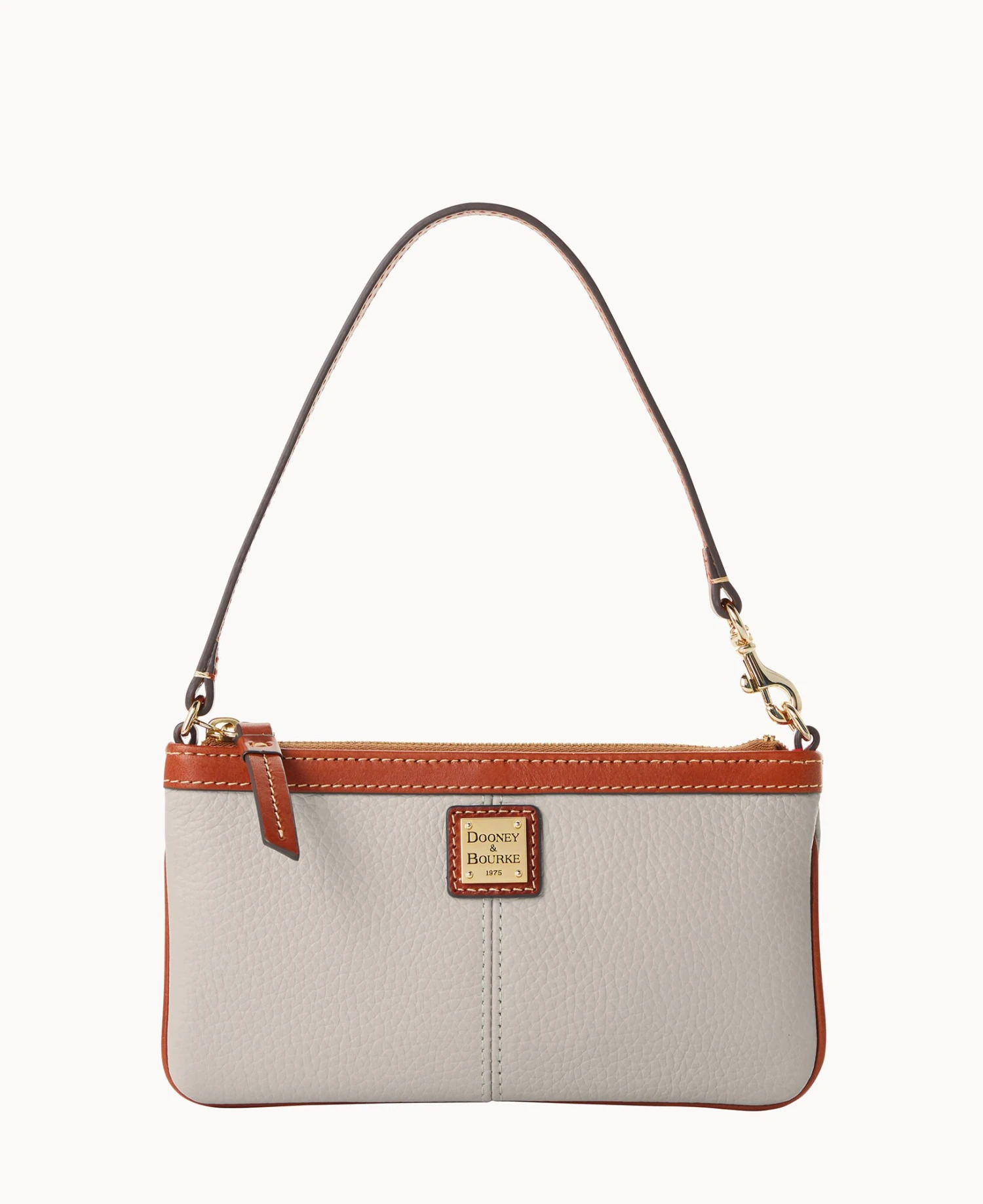 Pebble Grain Large Slim Wristlet Black 8 Pebble Grain Large Slim Wristlet Black - Image 8