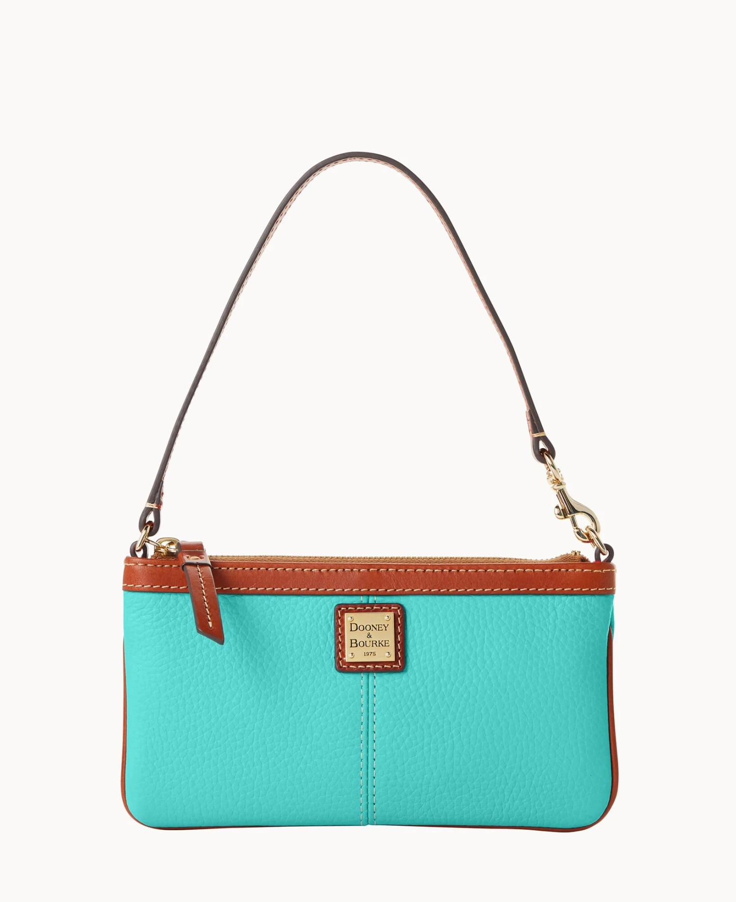 Pebble Grain Large Slim Wristlet Black 9 Pebble Grain Large Slim Wristlet Black - Image 9