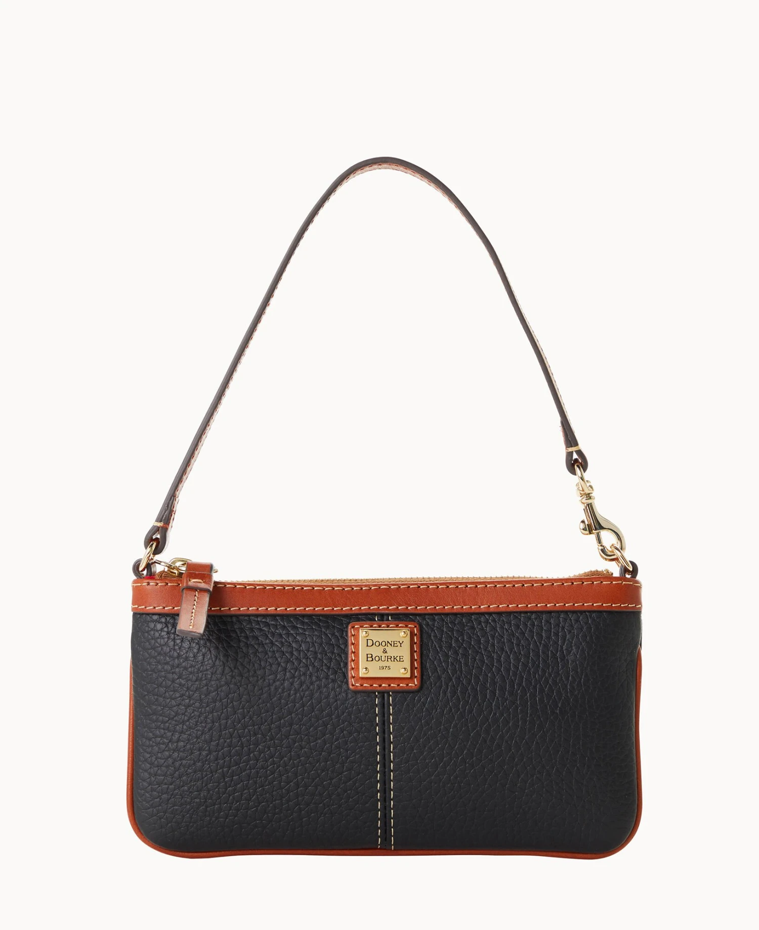 Pebble Grain Large Slim Wristlet Black 11 Pebble Grain Large Slim Wristlet Black - Image 11