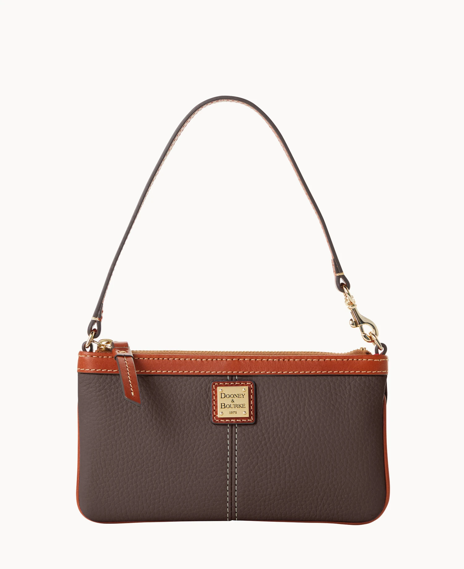 Pebble Grain Large Slim Wristlet Black 12 Pebble Grain Large Slim Wristlet Black - Image 12