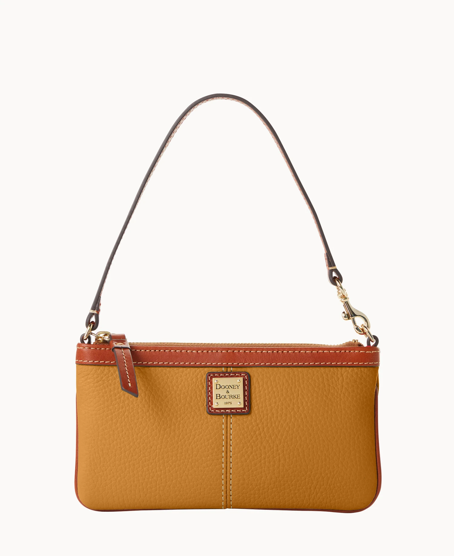 Pebble Grain Large Slim Wristlet Black 20 Pebble Grain Large Slim Wristlet Black - Image 20