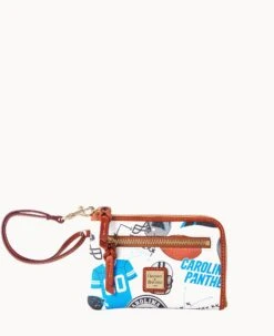NFL Panthers Multi Function Zip Around PANTHERS -Dooney & Bourke W0320G QWMWPATNPANT 1