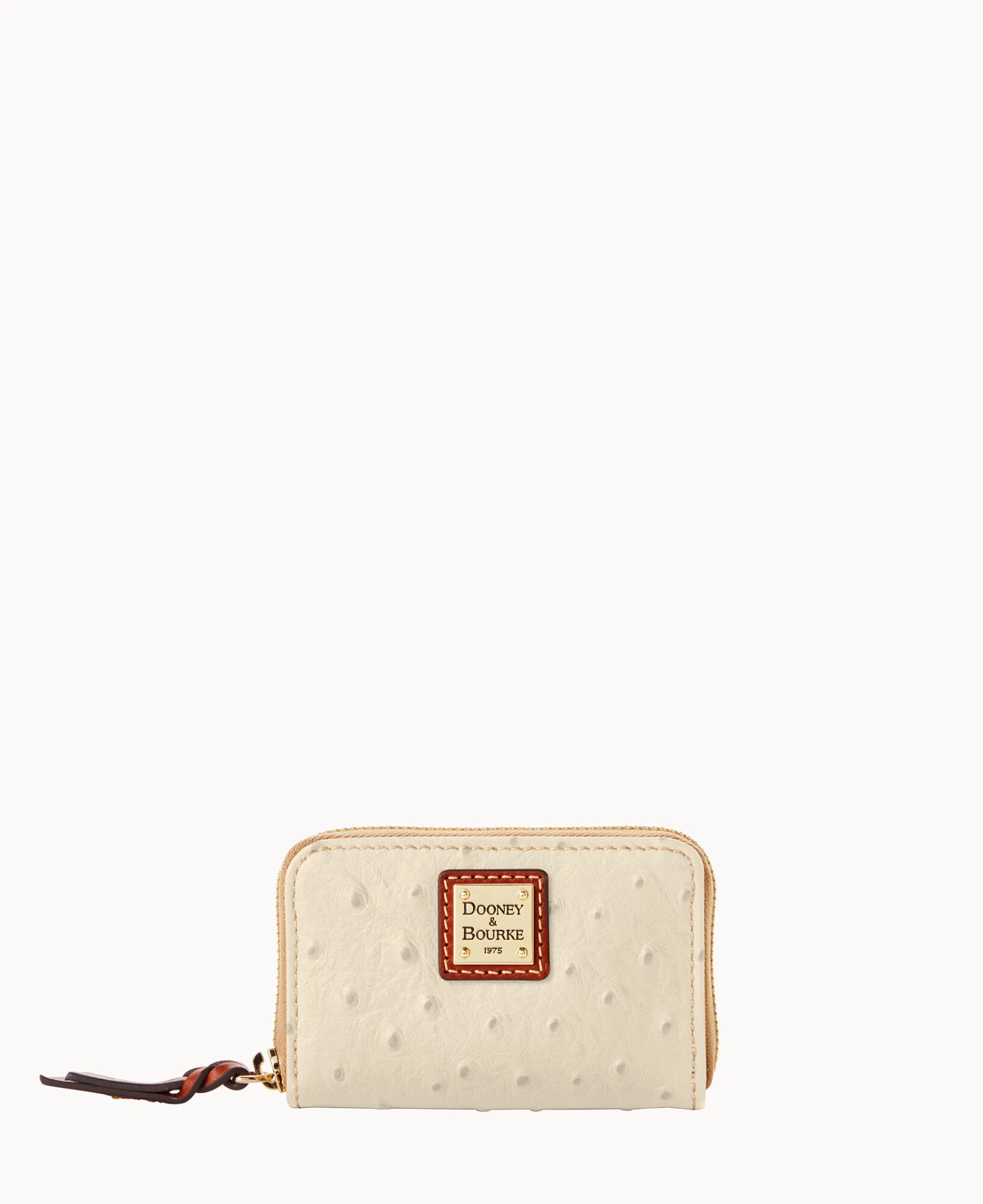 Ostrich Large Zip Around Credit Card Case Black 13 Ostrich Large Zip Around Credit Card Case Black - Image 13