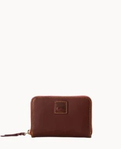 Florentine Medium Zip Around Wallet Ecru -Dooney & Bourke W0323D SCCSSCCS