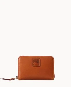 Florentine Medium Zip Around Wallet Ecru -Dooney & Bourke W0323D SCNASCNA