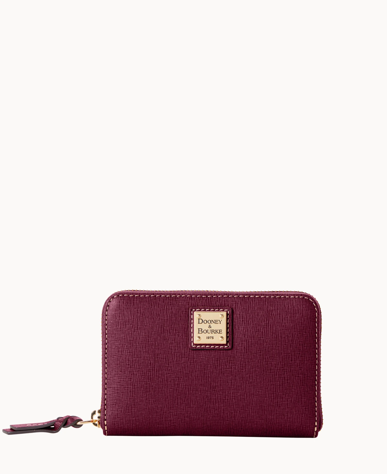 Saffiano Medium Zip Around Credit Card Case Black 12 Saffiano Medium Zip Around Credit Card Case Black - Image 12